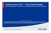 Subsea Expo 2017 (Focal Technologies) - subseauk.com fraser … · Focal SOC products are specifically designed and qualified for permanent subsea installation and have …. A family