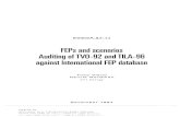 FEPs and scenarios Auditing of TV0-92 and TILA-96 against ... · The aim of the auditing was to discuss how the FEPs in the international database have been treated in the TV0-92