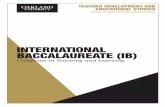 INTERNATIONAL BACCALAUREATE (IB) - Oakland University · INTERNATIONAL BACCALAUREATE CERTIFICATE IN TEACHING & LEARNING PROGRAM INTRODUCTION SHEET The International Baccalaureate