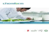 Food Services - Chemform · The Sapphire Concentrate range is GECA (Good Environmental Choice Australia) approved. GECA are an independent, non-profitable organisation and are Australia’s