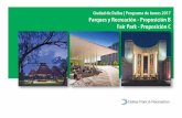 Ciudad de Dallas | Programa de bonos 2017 Parques y ... › departments › public-works... · Parque Klyde Warren/Parque Akard Sky Parque Midtown Sendero Northaven: Conexión White