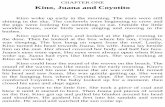 CHAPTER ONE Kino, Juana and Coyotito - CRC- ... CHAPTER ONE Kino, Juana and Coyotito Kino woke up early