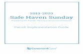 Parish Implementation Guide - d2y1pz2y630308.cloudfront.net › 14385 › documents › 2019 › … · the printing of the official Safe Haven Sunday prayer card locally. If done