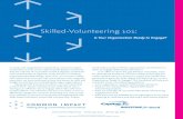 Skilled-Volunteering 101 - Common Impact · Skilled-Volunteering 101: In 2009, with support from Capital One, Common Impact conducted a survey of over 185 nonprofit leaders and found
