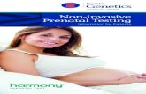Non-invasive Prenatal Testing · The published evidence that is the basis for this leaflet is detailed in other leaflets about Harmony® available on the Sonic Genetics website. Non-invasive