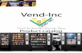 Vend-Inc - Santa Ana Unified School District · contact us at 5 Ice Cream Vending FASTCORP 820 The Fastcorp 820 vending machine dispenses ice cream bars & popsicle sticks. This is