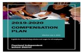 19-20 Compensation Plan · Board Policy DEA (Local) – Salaries, Wages, and Stipends – 7-16-2018 The Superintendent shall recommend an annual compensation plan for all District