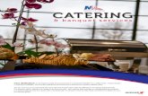 CATERING - memorialcoliseum.com · Top Your Own Pizza 30.00 / each Bacon Beer Cheese Dip 50.00 / half gallon Candy Bars 3.50 / each Mini Candy Bars 35.00 / 3 lb. bag Freshly Baked