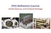 FPO Refresher Course - fpa.tas.gov.au · FPO checks the Conserve Aboriginal heritage database for every FPP ... FPO Refresher Course Author: McIntosh, Peter Created Date: 9/9/2014