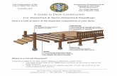 A Guide to Deck Construction For Detached & Semi-Detached ...saultstemarie.ca › Cityweb › media › Engineering-and-Planning › Buildi… · Please note that NO deck construction