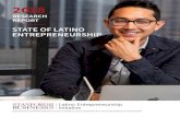 STATE OF LATINO ENTREPRENEURSHIP...This report also includes longitudinal data on Latino entrepreneurs who have gone through the Stanford Latino Entrepreneurship Initiative-Education