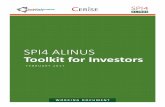 SPI4 ALINUS Toolkit for Investors - Cerise · driven a group of social investors to develop ALINUS: a common social data collec on tool for due diligence and monitoring based on the