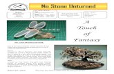 No Stone Unturned - Cairns Mineral & Lapidary Club Inc. · 2019-12-17 · SET YOUR IMAGINATION FREE. Two of our club members, Trevor Hannam & Kay Gadd have created these artworks