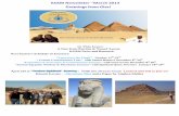 KSAM Newsletter March 2013 Greetings from Giza! · 2013-05-16 · Greetings from Giza! In This Issue: ... an exploration of the mystifying Serapeum, the Temple sites in Luxor, Dendera