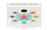 The Seven Rays of the Sun · 2017-08-05 · Page 3 of 18 Glittering stars fill the soul with profound love The Seven Rays or Divine Hierarchies are symbolised as concentric circles