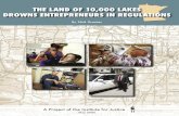 The Land Of 10,000 Lakes Drowns Entrepreneurs In Regulationsij.org/wp-content/uploads/2015/03/MN-barrier-study1.pdf · The Land of 10,000 Lakes Drowns Entrepreneurs In Regulations