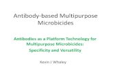 Antibody-based Multipurpose Microbicides · Antibody-based Multipurpose Microbicides Nicotiana-based Manufacturing A Technology Platform for Multipurpose Microbicides: Speed, Cost,