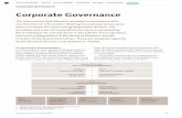 Corporate Governance - Barry Callebaut · Corporate Governance Barry Callebaut | Annual Report / Corporate Governance The information that follows is provided in accordance with the