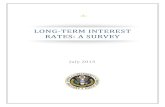 LONG-TERM INTEREST RATES: A SURVEY › sites › default › ...The decline in long-term interest rates over the past thirty years was real, global, and unexpected. While lower inflation