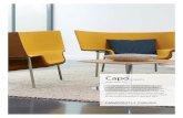 Capo - Haworth · Capo by Cappellini Doshi Levien | 2011 The Capo lounge chair has thin, flexible edges that provide shelter without feeling enclosed. Wide, cantilevered arms provide