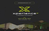 A CONFERENCE FOR EVERYONE...April 23-26, 2017 SPONSORSHIP KIT A CONFERENCE FOR EVERYONE Questions? Contact us today 727-3294478 | MBlasovichyourmembership.com YourMembership Xperience