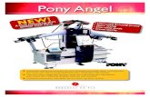 NEW! · CCP Collar & Cuff Press The Pony CCP collar and cuff press is the ideal companion to the Pony Angel and the combination forms a perfect shirt finishing system. The CCP greatly