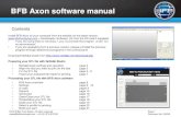 BFB Axon software manual - Sayre Area School District · sales@bitsfrombytes.com • +44 (0)1275 873792 Document No 100250 BFB Axon software manual Preparing STL files for processing