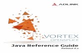 Java Reference Guide - ADLINKdownload.ist.adlinktech.com/docs/Vortex/pdfs/OpenSplice...vii Java Reference Guide Table of Contents 3.1.3.26 ShareQosPolicy. . . . . . . . . . . . . .