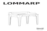 LOMMARP - IKEA › kr › ko › assembly_instructions › lommarp... · 2019-08-18 · LOMMARP. 2 AA-2159771-2. 2 100006 3x 1x 100229 100232 32x 101345 4x 109060 28x 113434 122332