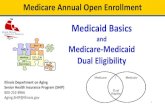 Medicare Annual Open Enrollment - Illinois.gov · Medicare Savings Programs (MSPs) The Medicare Savings Program (MSP) is a state Medicaid program that can help to pay Medicare premiums,