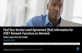 BCtr Network on Demand pres · Find Your Service Level Agreement (SLA) Information for AT&T Network Functions on Demand November, 2016 NOTE: AT&T Network Functions on Demand is now
