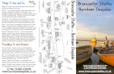 bsandbd leaflet 2013 - brancasterbrewery.co.uk · Boating, Cycling and Walking Activities and Attractions Deepdale Bike Hire Tel: 07747 618424 - E F Snelling & Son Boat Sales Tel: