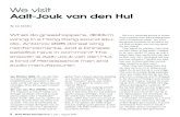 We visit Aalt-Jouk van den Hul - Linear Audio M3410... · We visit Aalt-Jouk van den Hul Jan Didden (JD): Dr. van den Hul, as most readers will remember, you established your reputation