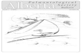 APS Bulletin December 1998 - albertapaleo.org · Alberta palaeontology (Bulletin, March 1997). One of her most notable contributions to the field is her illustrated book, A guide