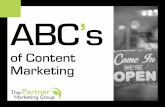 ABC’s › wp...Curation. Every piece of content doesn’t have to be original, particularly when it comes to social networks. Become a “content curator,” finding and sharing