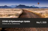 COVID-19 Epidemiologic Update May 5, 2020 - cv.nmhealth.org...May 05, 2020  · COVID-19 Epidemiologic Update. May 5, 2020. A Presbyterian, LANL, SNL, and NMDOH Partnership