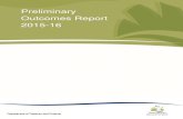 Preliminary Outcomes Report 2015-16 · 2017-03-23 · Preliminary Outcomes Report 2015-16 1 1 INTRODUCTION The Preliminary Outcomes Report 2015-16 provides details on the General