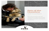 Pets of the Homeless · where to find providers that distribute pet food, arrange to help an injured or ill pet, coordinate necessary vaccinations, find a provider for a spay or neuter