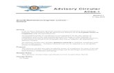 Aircraft Maintenance Engineer Licence— Generalcasapng.gov.pg/attachments/article/114/ac 66_1 Aircraft... · 2017-10-20 · Part 66 prescribes the specific requirements for the issue