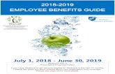 2018-2019 EMPLOYEE BENEFITS GUIDE - DFT 681 · Dearborn, MI 48120 Please remember that Open Enrollment will end at midnight on May 21, 2018. If you do not make an elec on for beneﬁts