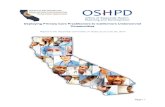 PROFESSIONS OSHPD Planning and Development Statewide Health Planning and Development (OSHPD) and the Assembly Committee on Rules (Committee), which requires HPEF to report to the Committee