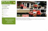 PLFN1 PLFN NEWSLETTER INSIDE THIS ISSUE PG. 2 Housing Update PG. 3 Archery Fun PG. 4 Clean Foundation CAMPAIGN OFFICE OPENS Ralph Francis offered an opening Prayer for Sean Fraser’s