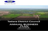 Tatiara District Council ANNUAL BUSINESS PLAN · Tatiara District Council 2017/18 Annual Business Plan 4 Section 2 – Executive Summary The 2017/18 financial year will involve further