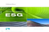 SUSTAINABLE INVESTING ESG · | 5 PROGRESS OVERVIEW As we reflect on our firm’s ESG highlights from 2019, global markets are in the midst of extreme uncertainty related to the coronavirus