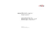 BEAWebLogic Server - Oracleknow Web technologies, object-oriented programming techniques, and the Java programming language. Non-developers will also benefit from reading this document,