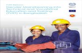 TVET Reform: Gender Mainstreaming into …...TVET Technical and Vocational Education and Training Executive Summary The main purpose of this Resource Guide is to provide guidance,