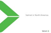Valmet in North AmericaValmet in North America. Valmet Leading global developer and supplier of process technologies, automation and services for the pulp, paper and energy industries.