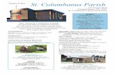 January 22, 2017 St. Columbanus Parish · 2019-09-19 · St. Columbanus Parish 122 Oregon Road Cortlandt Manor, NY 10567 St. Columbanus Church and Rectory REV. FRANCIS J. SAMOYLO,