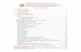 TRP International, LLC. › TRP-2014-Catalog.pdfFormed in 1992, TRP International, LLC. is a diversiﬁed manufacturing and distribution corporation. At TRP we talk about “ﬁlling