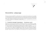 Assembly Language - IIT-Computer Sciencecs.iit.edu › ~khale › class › cs350 › s18 › handout › patt-patel-ch7.pdf · 2018-04-04 · 178 chapter 7 Assembly Language for